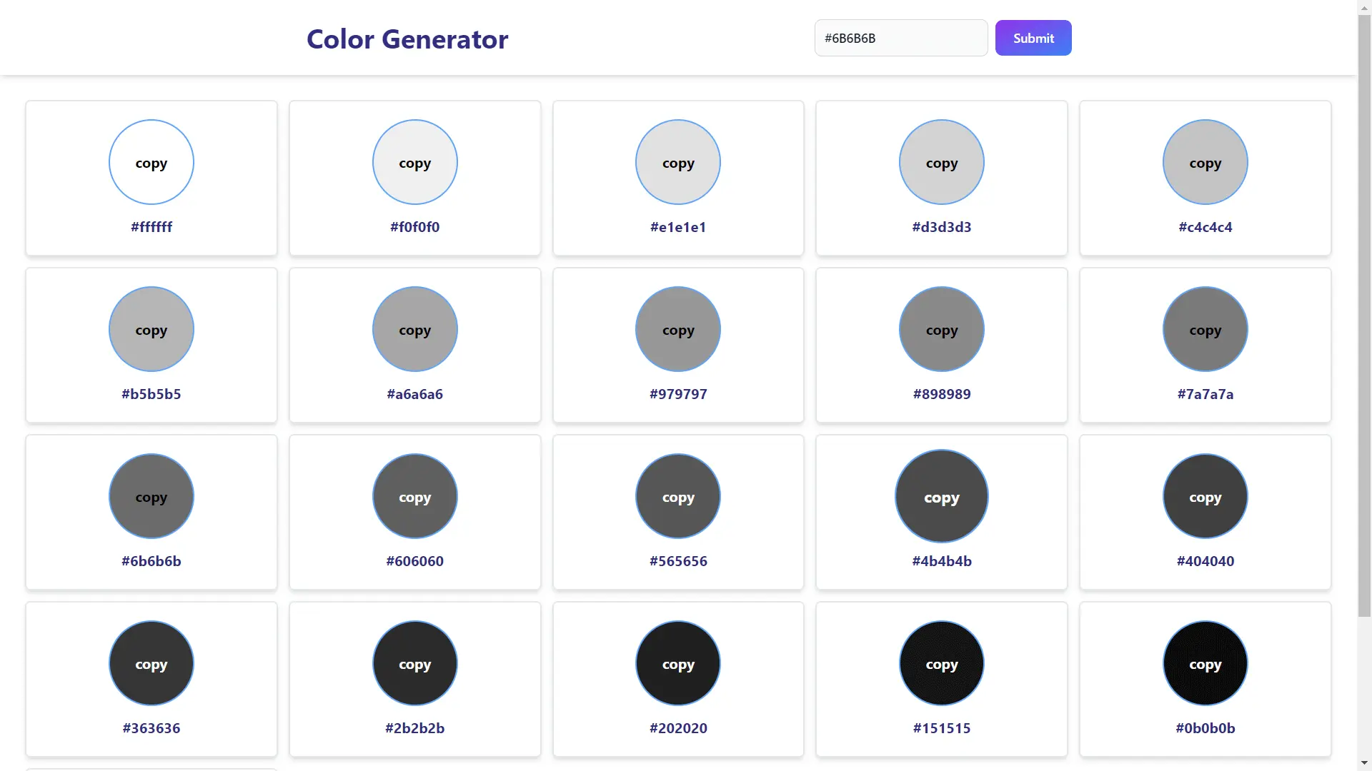 Color Generator